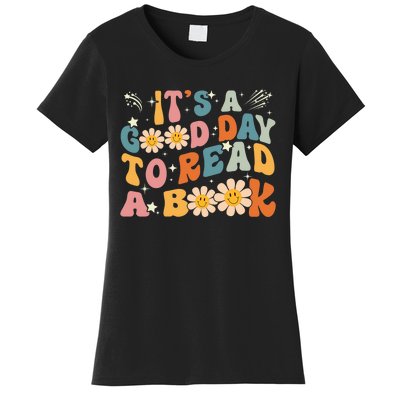 Its Good Day To Read Book Funny Library Reading Lovers Women's T-Shirt