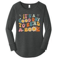 Its Good Day To Read Book Funny Library Reading Lovers Women's Perfect Tri Tunic Long Sleeve Shirt