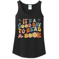 Its Good Day To Read Book Funny Library Reading Lovers Ladies Essential Tank