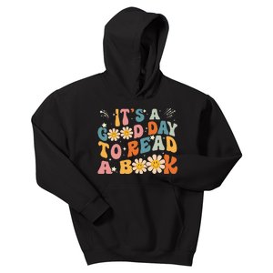 Its Good Day To Read Book Funny Library Reading Lovers Kids Hoodie