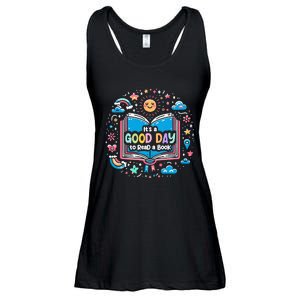 ItS Good Day To Read Book Funny Library Reading Books Lover Ladies Essential Flowy Tank