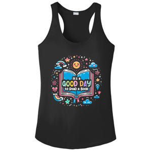 ItS Good Day To Read Book Funny Library Reading Books Lover Ladies PosiCharge Competitor Racerback Tank