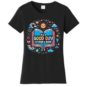 ItS Good Day To Read Book Funny Library Reading Books Lover Women's T-Shirt