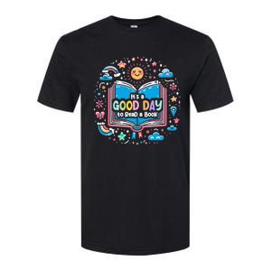 ItS Good Day To Read Book Funny Library Reading Books Lover Softstyle CVC T-Shirt