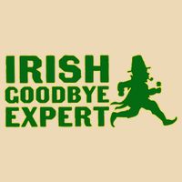 Irish Goodbye Expert Funny St Patrick's Day Irish Ireland Zip Tote Bag