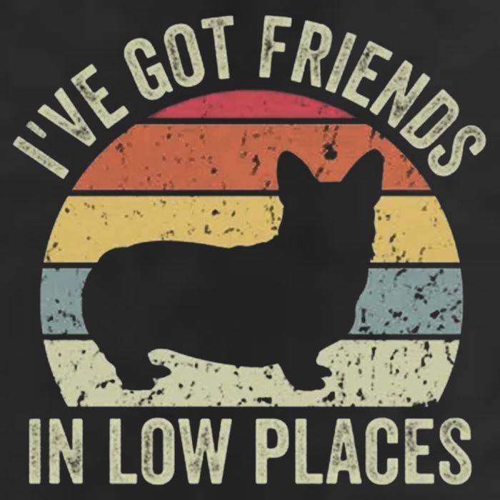 I've Got Friends In Low Places Corgi Tumbler