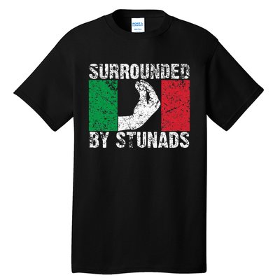 Italian Gift For Cool Surrounded By Stunads Tall T-Shirt