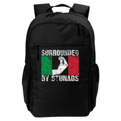 Italian Gift For Cool Surrounded By Stunads Daily Commute Backpack