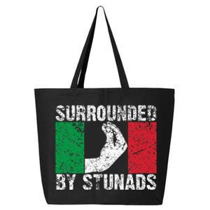 Italian Gift For Cool Surrounded By Stunads 25L Jumbo Tote