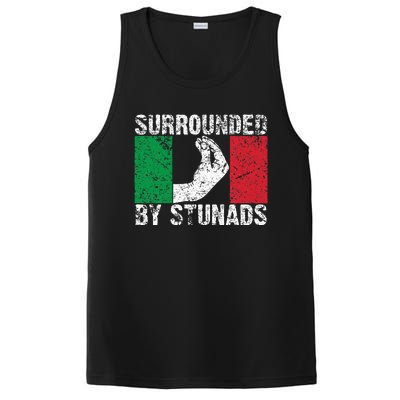 Italian Gift For Cool Surrounded By Stunads PosiCharge Competitor Tank