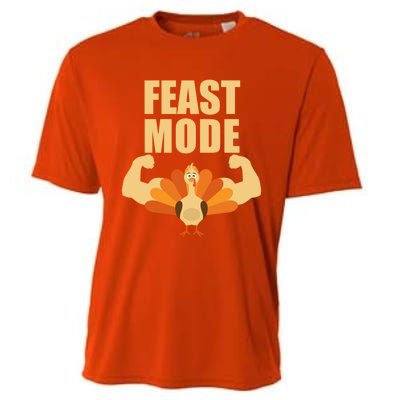 Ideal Gift For Thanksgiving Feast Mode Adult And Gift Cooling Performance Crew T-Shirt