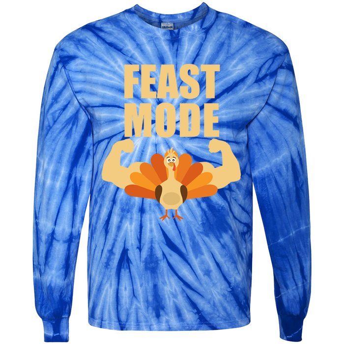 Ideal Gift For Thanksgiving Feast Mode Adult And Gift Tie-Dye Long Sleeve Shirt