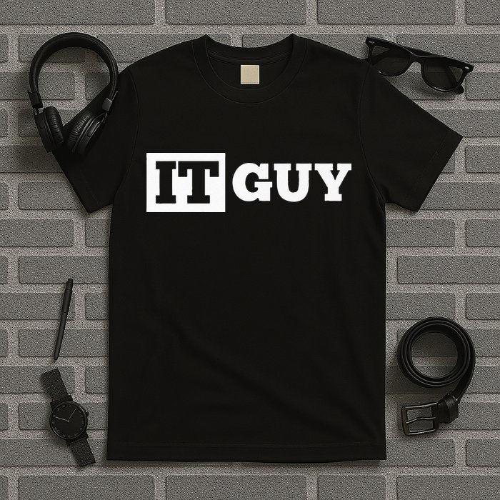 IT Guy Funny Information Technology Tech Desktop Support T-Shirt
