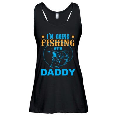 I'm Goin Fishing With Daddy Ladies Essential Flowy Tank