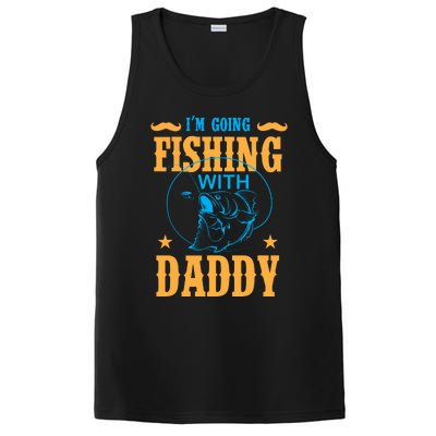 I'm Going Fishing With Daddy PosiCharge Competitor Tank