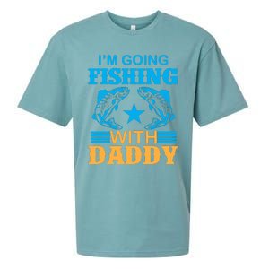 I'm Going Fishing With Daddy T Sueded Cloud Jersey T-Shirt