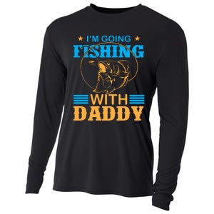 I'm Going Fishing With Daddy Cooling Performance Long Sleeve Crew