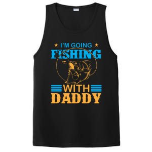 I'm Going Fishing With Daddy PosiCharge Competitor Tank