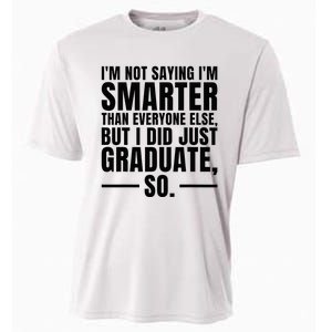 I Graduated Funny Graduation Seniors Him Or Her Cooling Performance Crew T-Shirt