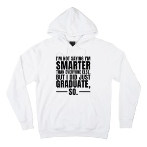 I Graduated Funny Graduation Seniors Him Or Her Hoodie