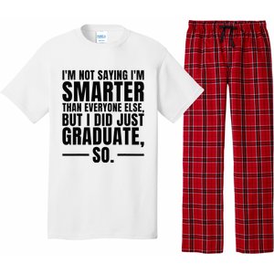 I Graduated Funny Graduation Seniors Him Or Her Pajama Set