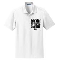 I Graduated Funny Graduation Seniors Him Or Her Dry Zone Grid Polo