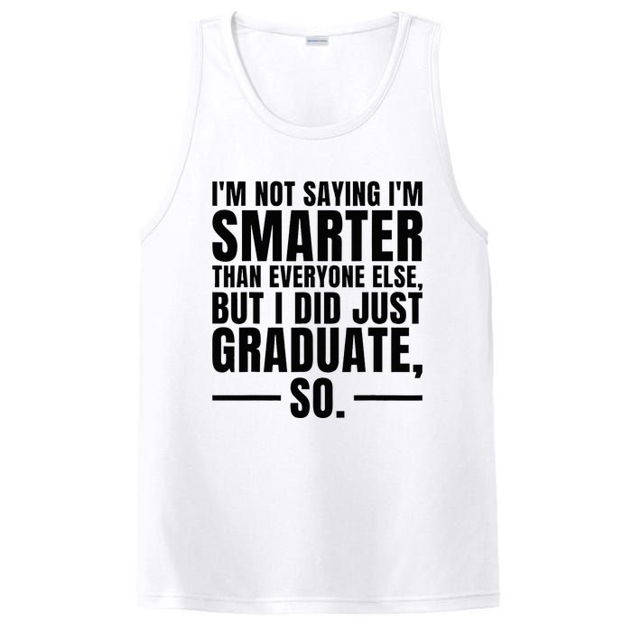 I Graduated Funny Graduation Seniors Him Or Her PosiCharge Competitor Tank