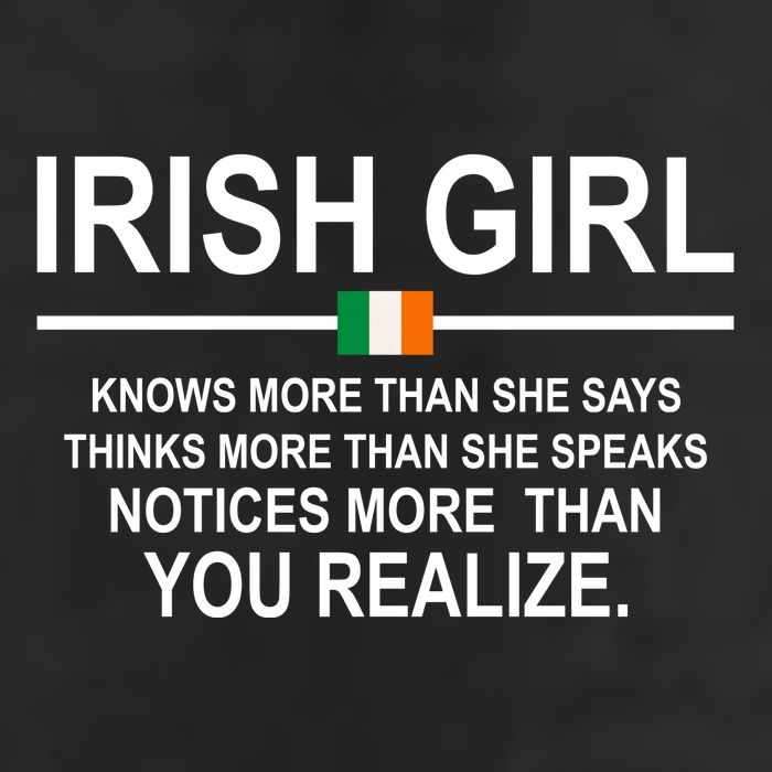 Irish Girl Funny Definition St Patricks Day Golf Towel