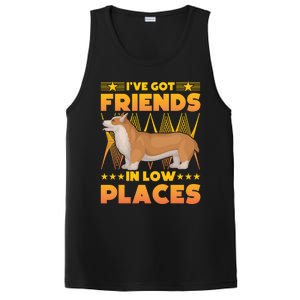 I've Got Friends In Low Places Corgi Gift PosiCharge Competitor Tank