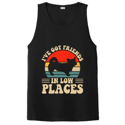 I've Got Friends In Low Places Pembroke Welsh Corgi Lover Gift PosiCharge Competitor Tank