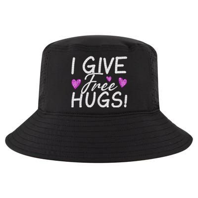 I Give Free Hugs Cool Comfort Performance Bucket Hat