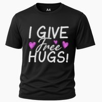 I Give Free Hugs Cooling Performance Crew T-Shirt