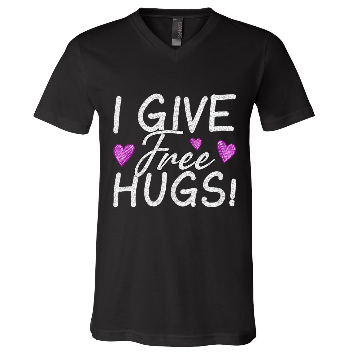 I Give Free Hugs V-Neck T-Shirt
