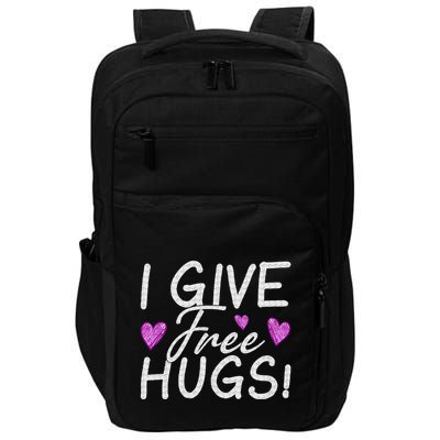 I Give Free Hugs Impact Tech Backpack