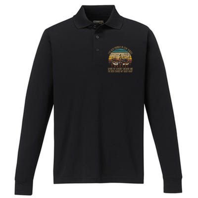 IVe Got Friends In Low Places Vintage Country Music Performance Long Sleeve Polo