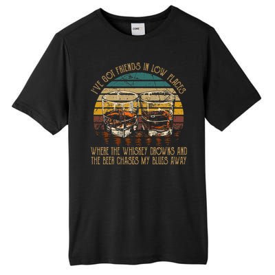 IVe Got Friends In Low Places Vintage Country Music Tall Fusion ChromaSoft Performance T-Shirt