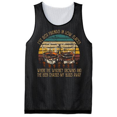 IVe Got Friends In Low Places Vintage Country Music Mesh Reversible Basketball Jersey Tank