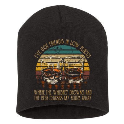 IVe Got Friends In Low Places Vintage Country Music Short Acrylic Beanie