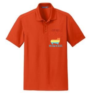 I've Got Friends In Low Places Pembroke Welsh Corgi Gift Dry Zone Grid Polo