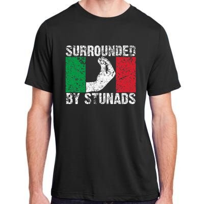 Italian Gift For Cool Surrounded By Stunads Adult ChromaSoft Performance T-Shirt