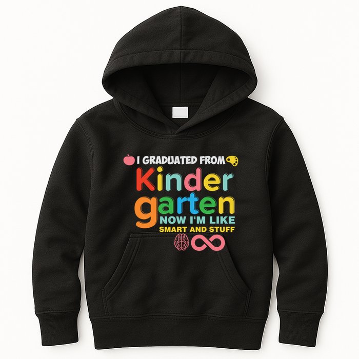 I Graduated From Kindergarten Kids Hoodie