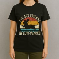 I've Got Friends In Low Places funny Dachshund Wiener Dog T-Shirt