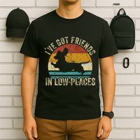 I've Got Friends In Low Places funny Dachshund Wiener Dog T-Shirt