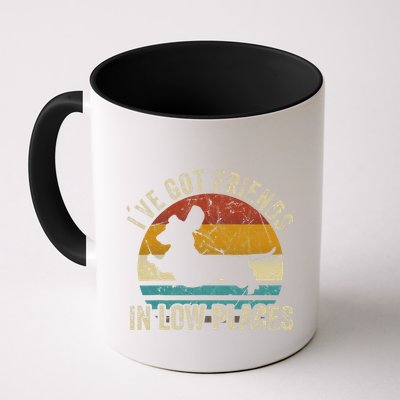 I've Got Friends In Low Places funny Dachshund Wiener Dog Mug