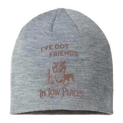 IVe Got Friends In Low Places Dachshund Sustainable Beanie