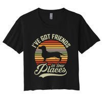 Ive Got Friends In Low Places Women's Crop Top Tee