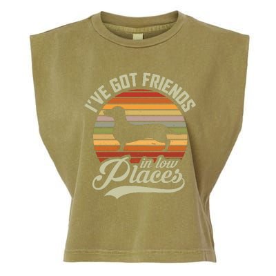 Ive Got Friends In Low Places Garment-Dyed Women's Muscle Tee