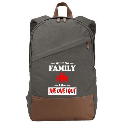 I Got Funny Family Reunion 2024 Cotton Canvas Backpack