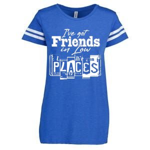 I've Got Friend In Low Places Travel Lover Enza Ladies Jersey Football T-Shirt