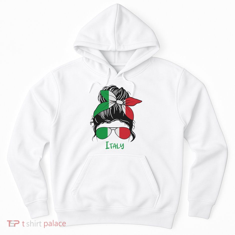 Italian Girl From Italia Flag Italy Women Italy Girl Hoodie